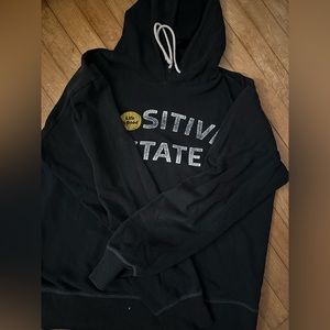 Life is Good - Positive State hoodie - medium - see photos!